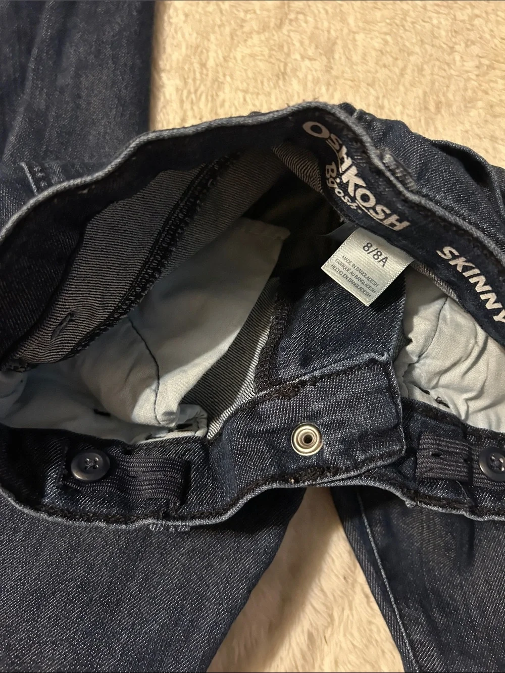 OshKosh B'gosh Men's Dark Blue Skinny Jeans